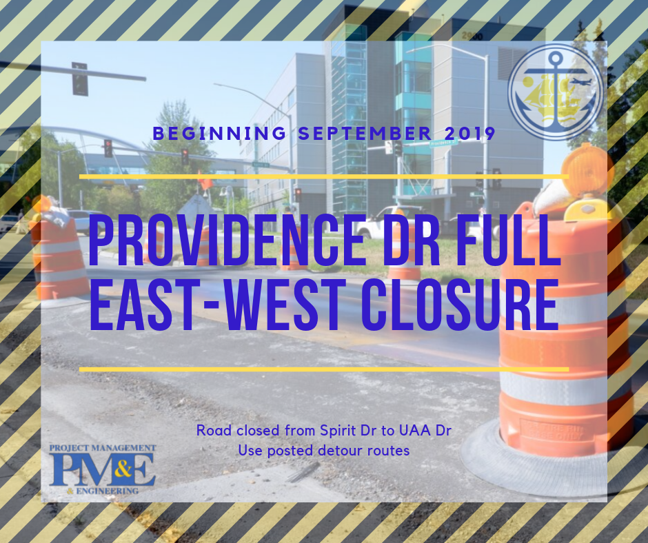 Providence Drive Closure Fall 2019