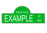 Private Sign