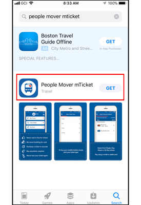Mobile Ticketing App Download