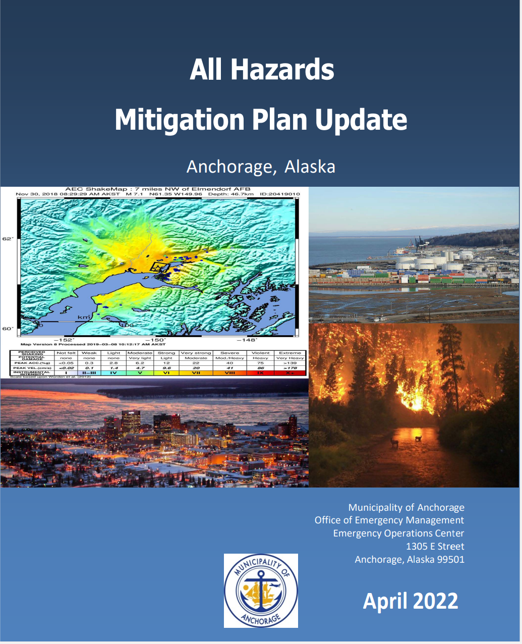 All Hazards Mitigation Plan Cover