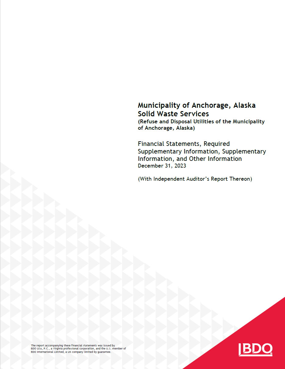 2023 SWS Financial Audit