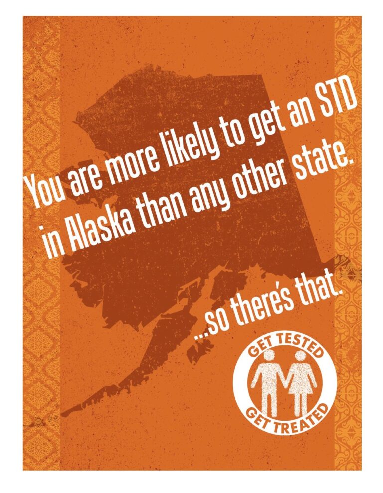 You are more likely to get an STD in Alaska than any other state