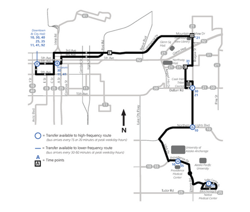Route 20 Map